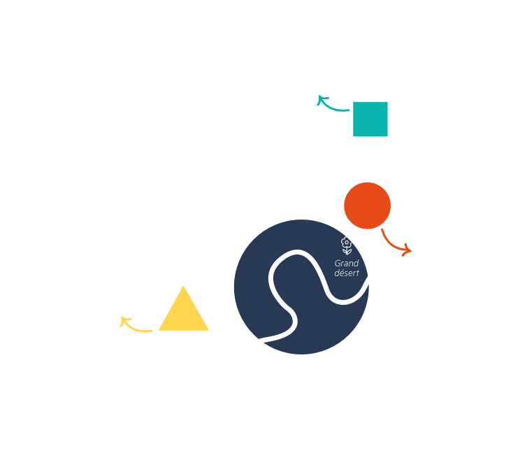 Localisation de nos maisons de quartier à Besançon : - Palente : au sud de l'école et gymnase Jean Zay et de la forêt de Chailluz, - Clairs-Soleils : à l'est du Grand Désert et au nord du point de vue des fours à Chaux, - Rosemont St-Ferjeux : au sud de la Basilique et du Palais des Sports