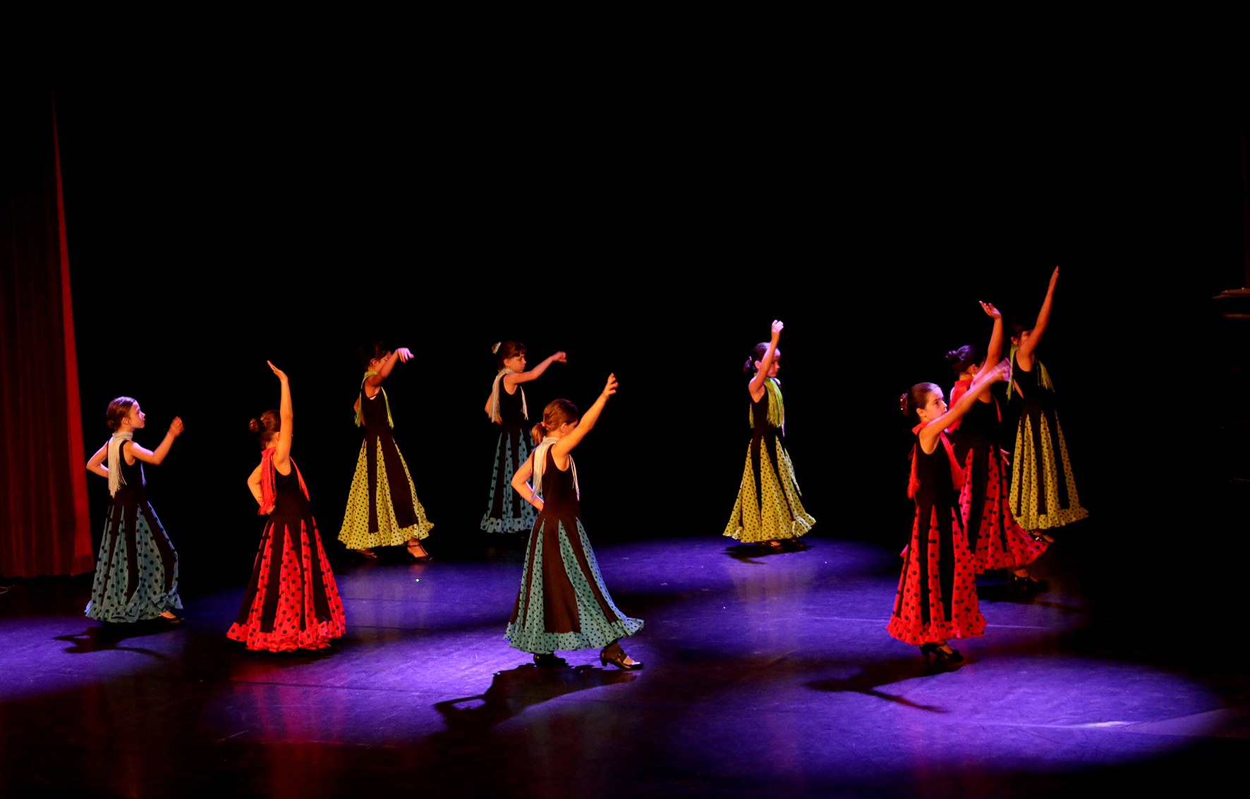 Danse flamenca enfants