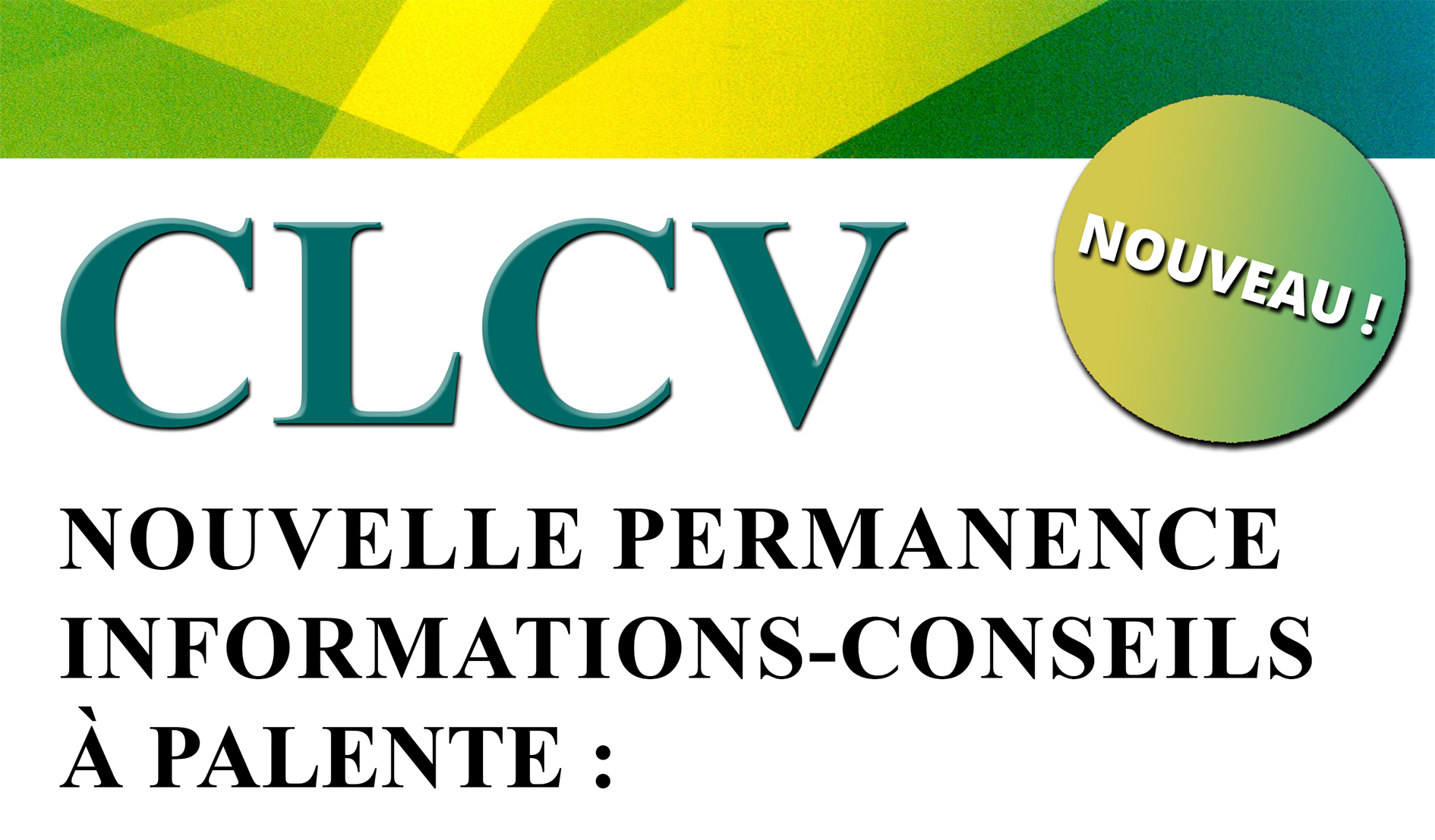 CLCV : permanence à la MJC Palente