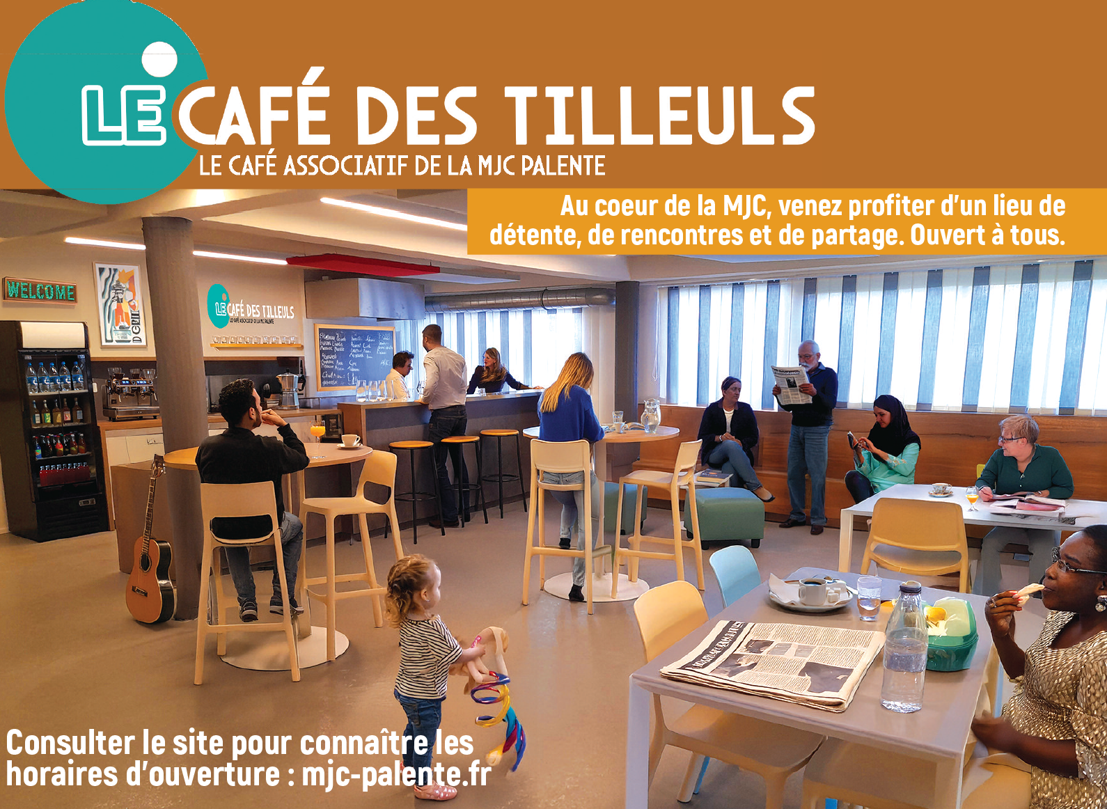 4/06 – Ouverture du Café des Tilleuls, le café associatif de la MJC Palente