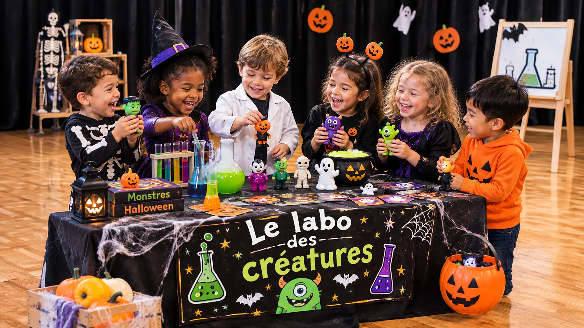 Le labo des créatures