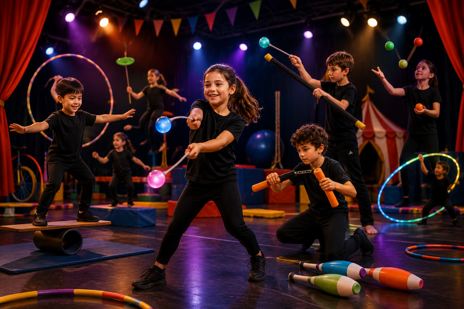 Flow Arts, Arts du Cirque +6 ans