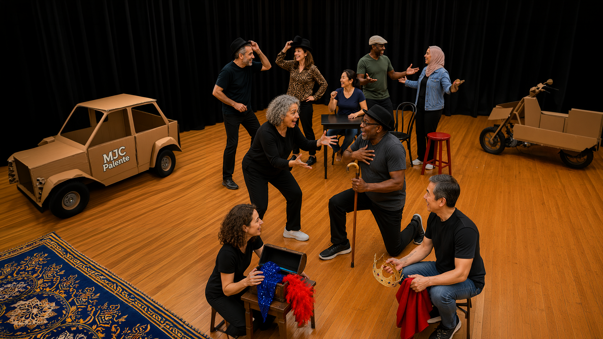 Atelier Théâtre d'improvisation pour adultes