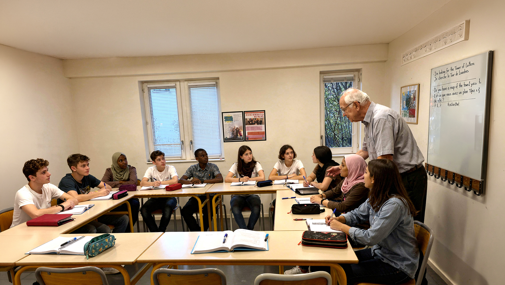 L’accompagnement à la scolarité pour les jeunes du quartier Les Orchamps-Palente